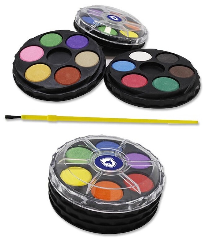 Acuarelas Bismark en pastilla